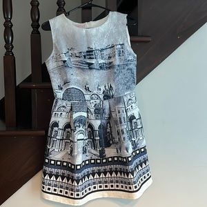 Printed Mini Dress